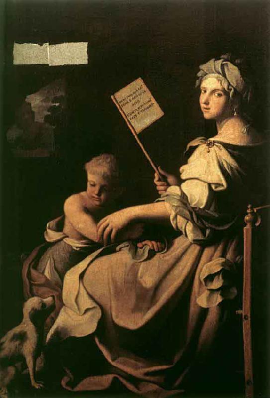Giovanni Domenico Cerrini Allegory of Human Fragility oil painting image